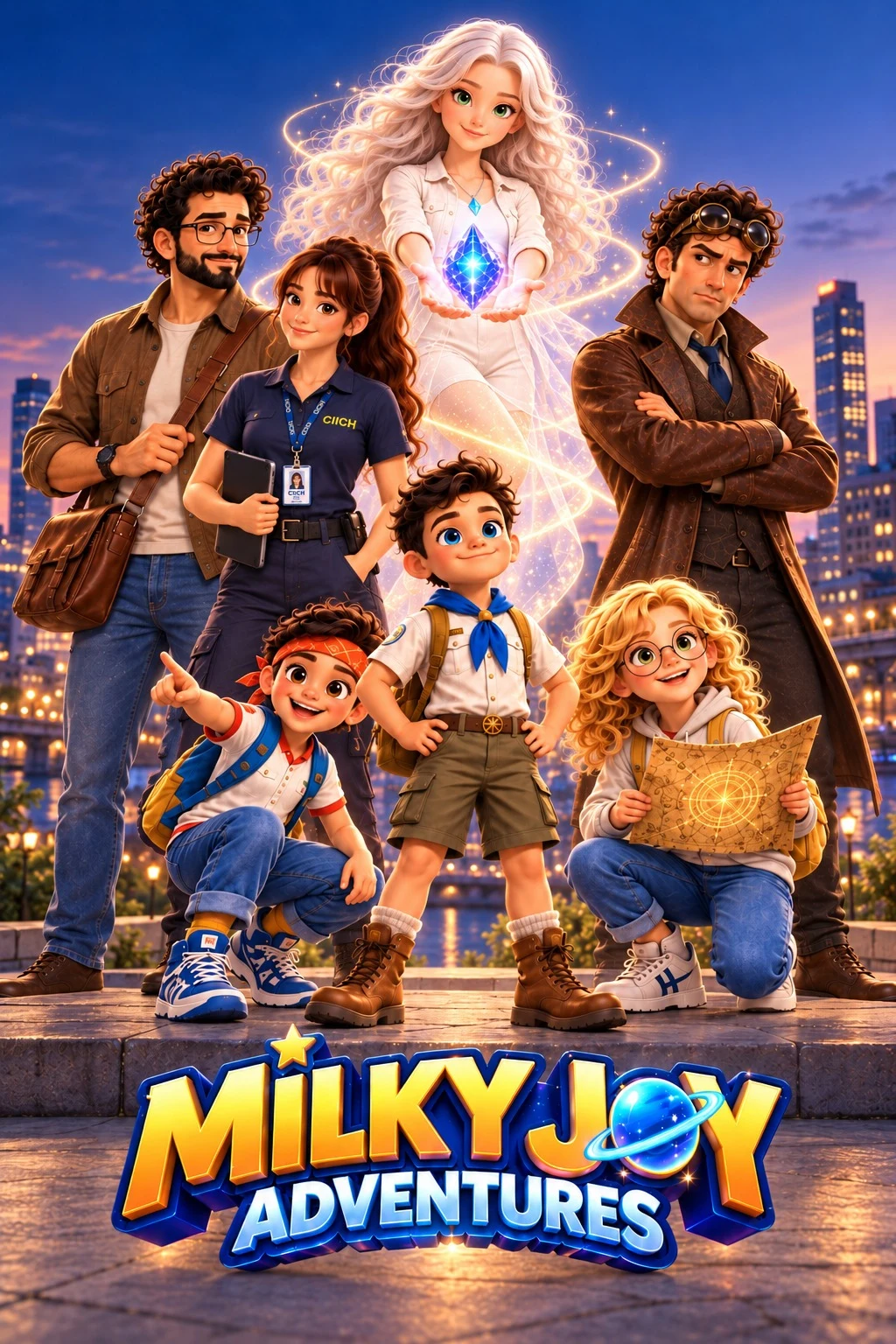 Una serie animada en desarrollo: Milky Joy Adventures. El mundo se apaga. La aventura comienza. Cuando una tecnología silencia las emociones, Milko, Caramelo y Canela emprenden un viaje para encontrar a Carlos Joy en las montañas.